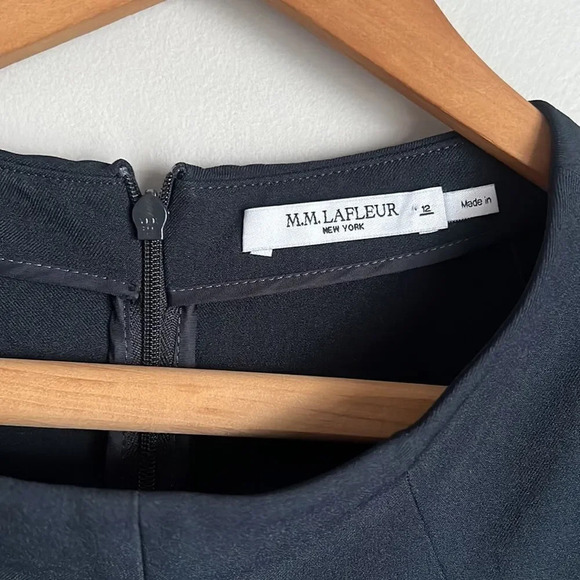 MM Lafluer The Malala Dress - Recycled WonderTex in midnight - Picture 7 of 16